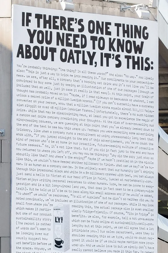 Oatly - No Rules